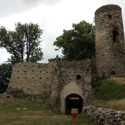 Zřícenina hradu Kostomlaty 