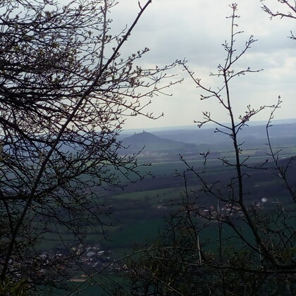 Výhled na Hazmburk 