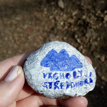 Kamínek Vrcholy Středohoří