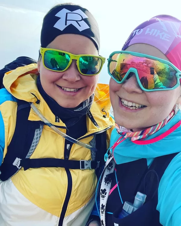 Alena a Klára na trase 31km