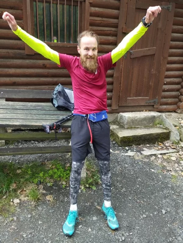 Miloš Koryčan po trase 30km 